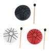 3in Steel Tongue Drum 6 Tones Mini Worry Free Drum for Mediation Mind Body Healing Yoga Percussion I
