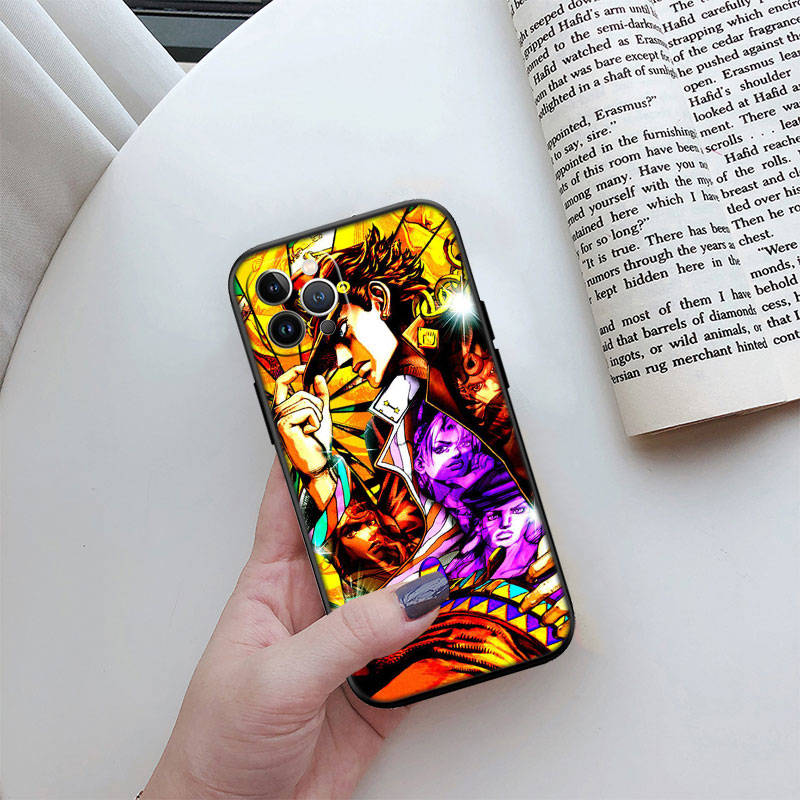 JO33 JoJos Bizarre Adventure Phone Case for Samsung A35 A25 A24 A15 A05S A05 M55 M35 M15 A06 A16 A02 A12 A13 A10 A20 A30 A22 A31 A32 A33 A41 A42 A50