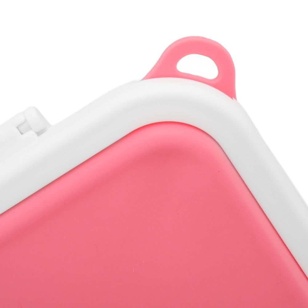 3 Side Clips Lunch Container PP Silicone Material Sandwich Holder Sandwich Container For Work