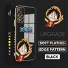 For Redmi Note 13 Pro 12 Pro 12S 11 Pro 11S 10S OPPO A38 A77s A96 Realme C33 C65 OnePlus Cute Luffy Design Full Camera Protect Soft Phone Case