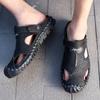 Summer 2024 Beach Shoes for Men Casual Man Sandals Clearance Sale Original High Quality Stylish Breathable Non-slip Wholesale V