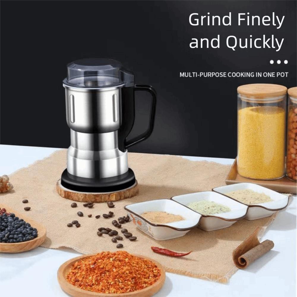 500g Large Capacity Electric Mixer Blender with Lid Medicinal Pulverizer Baking Tools