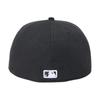 New Era Серия 59FIFTY дизайн логотипа бренда полиэфирное волокно бейсболка мужская и женская одинаковый стиль модель для пары Черный Азиатская версия 7 3/4