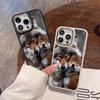 Милый Чехол для Телефона с Лисой и Собакой для iPhone 16 15 14 13 12 11 Pro Max Plus X XS XR 7 8 Plus Чехол для iPhone 16 15 14 13 12 11 Чехол