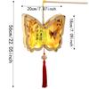 Laser Cut Wood Butterfly Paper Light LED Glowing Glowing Flower Lamp  Garden Night Party
