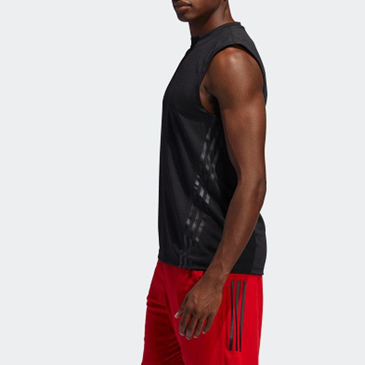 adidas Мужские майки Черные Прямой крой FL4317