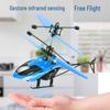 Indoor Gesture-Control Hovering Drone - Rechargeable, Durable, Remote-Control Toy Helicopter