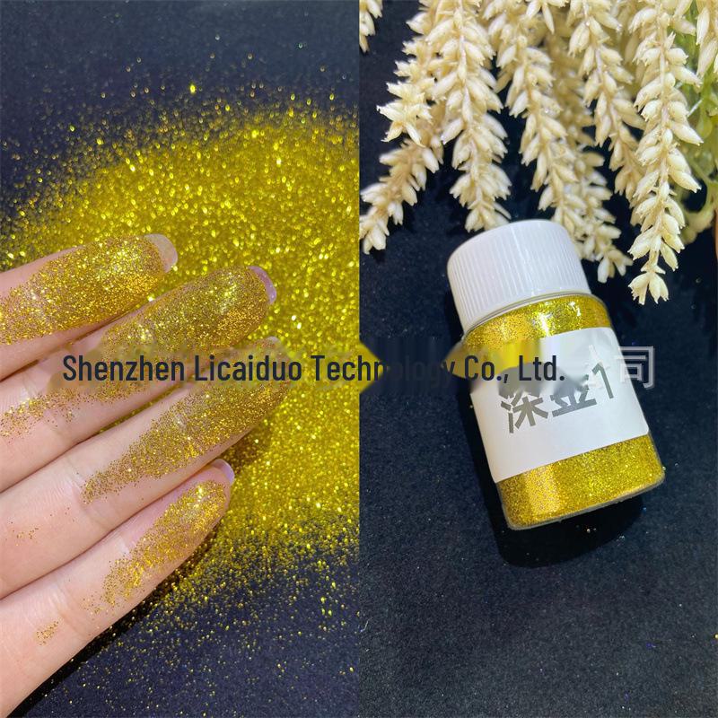 Блестящая пудра для ногтей 0,2 мм для самостоятельного нейл-арта с быстросохнущим клеем Crystal, маслом Quicksand и наполнителем Mahjong