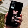 Для vivo Y53S 4G Чехол Мягкий силиконовый чехол на заднюю панель для vivo Y53s 4G Чехлы для телефона для VivoY53s 4G Coque Модные защитные чехлы