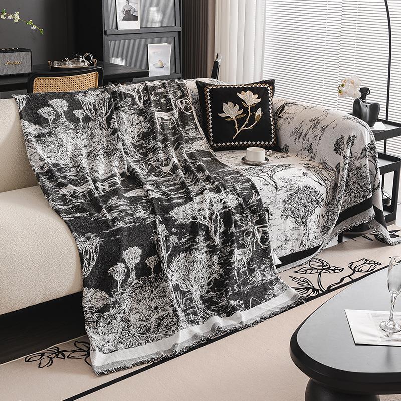 High-Grade Chenille Sofa Towel Four Seasons Universal Sofa Cover Cloth Full Covered Sofa Cover Sofa Cover