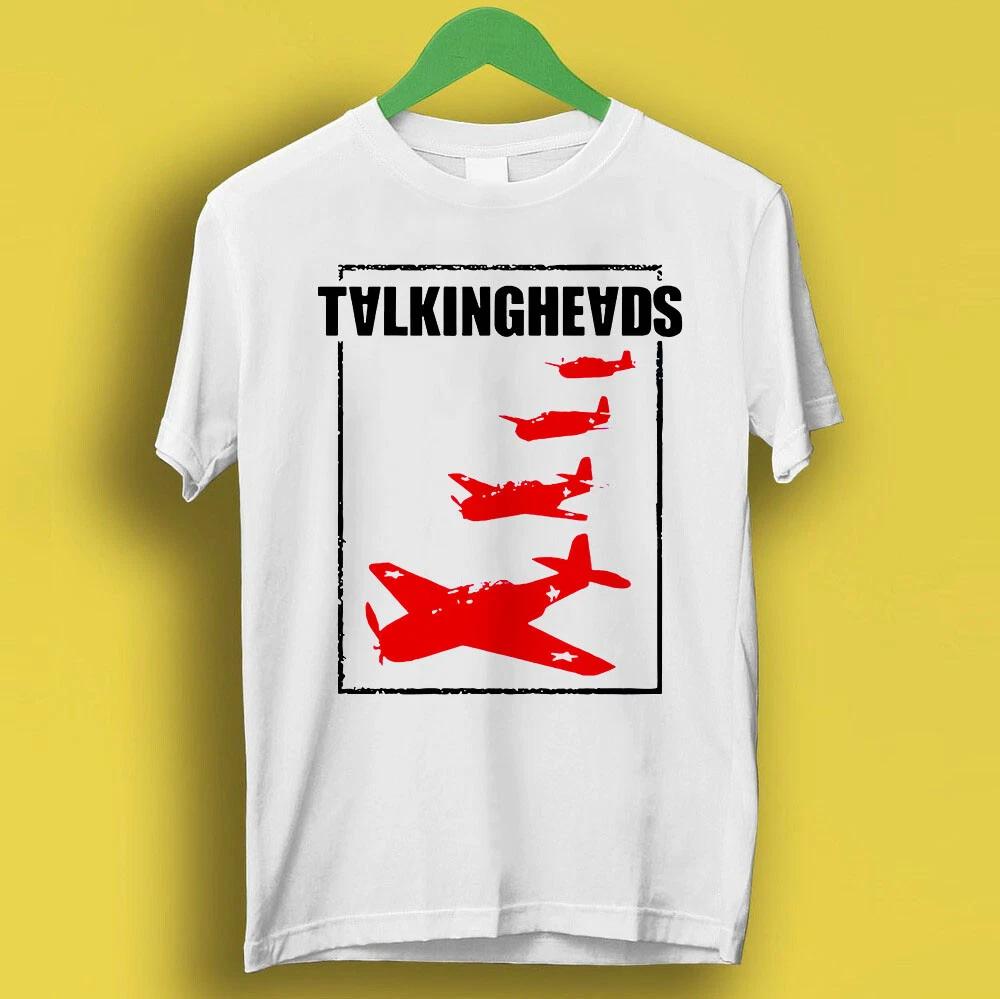 Talking Heads Plane Exclusive Punk Rock Music Top Gift Tee T Shirt P7293