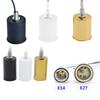 E14/E27 Ceramic Screw Light Base LED Lamp Bulb Socket Holder Adapter Converter