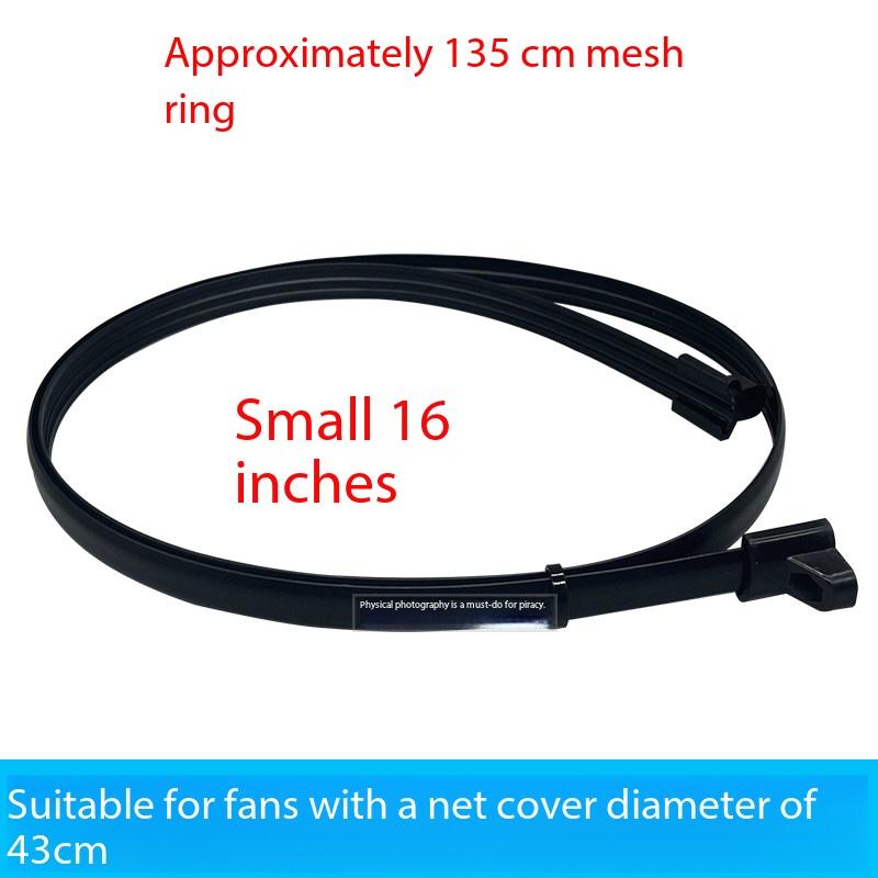Electric fan mesh hoop 12 inches 14 inches 16 inches floor to ceiling fan mesh ring wall platform fan mesh cover fixing rubber s