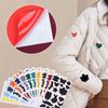 Colorful Self Adhesive Patches Badge Sticker Fabric Iron On Patches DIY Craft Elbow Patche Clothes