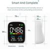 Портативный ЖК-измеритель качества воздуха 3 в 1/8 дюйма 1 WiFi PM1.0 PM2.5 PM10 CO2 TVOC HCHO Тестер температуры и влажности с голосовым сигналом
