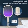 UV Light Mosquito Killer Lamp Bug Zapper Summer Electric Fly Swatter Mosquito Trap Flies USB Chargeable Mosquito Swatter Killer