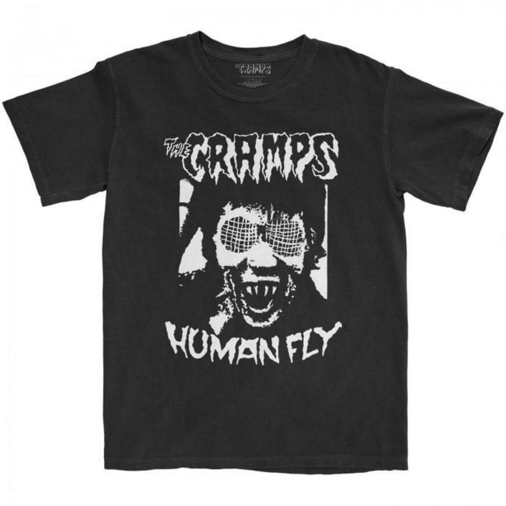 Унисекс Взрослая Футболка The Cramps Человек-Муха