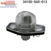 Honda CRV, Odyssey, Fit Rear License Plate Light Assembly (34103-SAA-H01, 34102-S60-003)