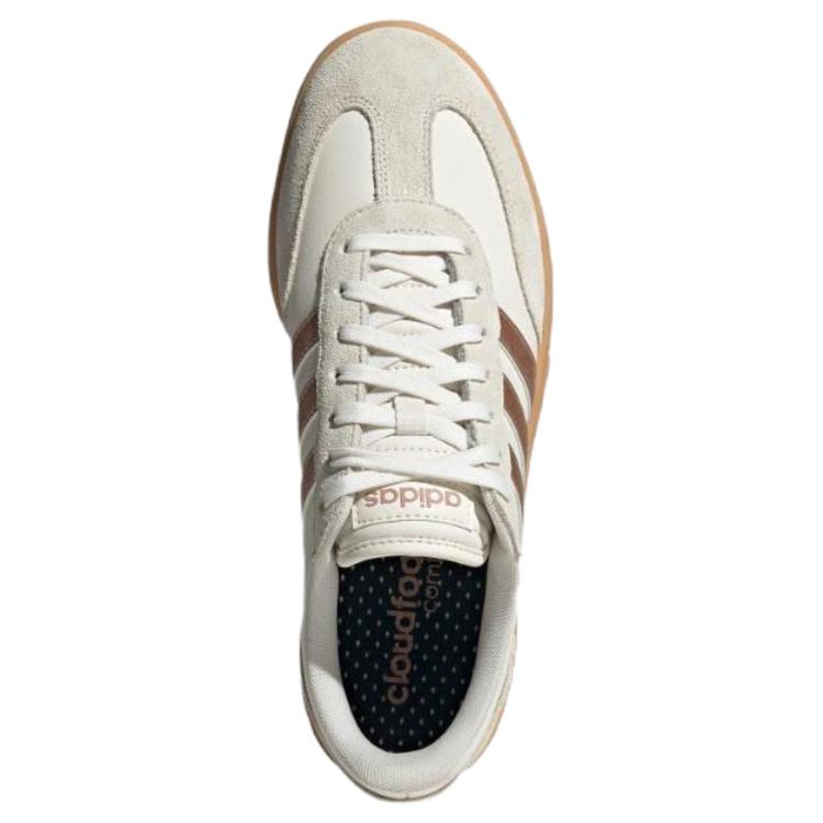 adidas Neo Gradas Удобные Прочные Низкие Кеды для Скейтбординга Унисекс Кроссовки Бежевые ID6125