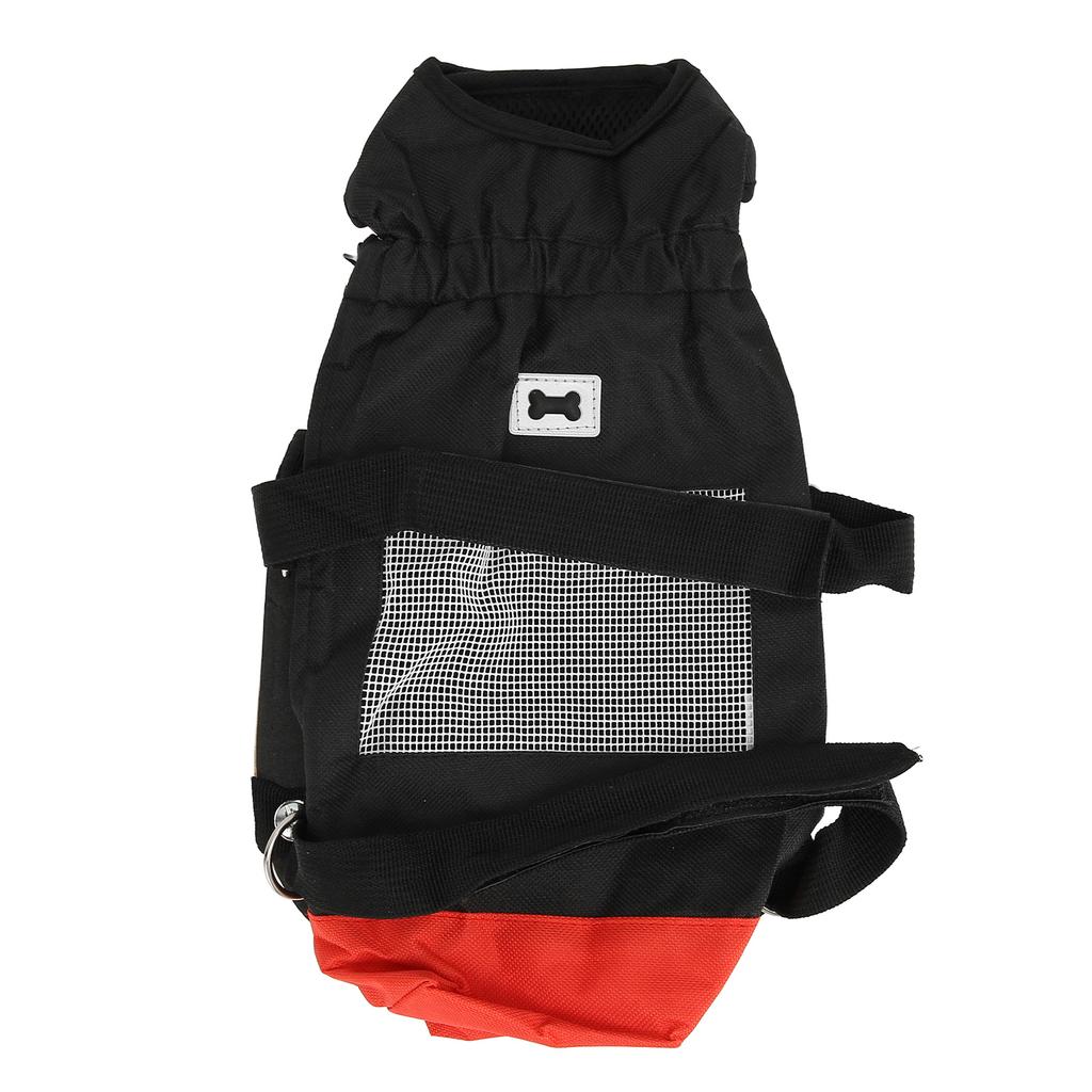 Pet Walking Scooter Multipurpose Laminated Wood Panel Elastic Band Silent Wheels Breathable Pet Wheelchair L (6.5 9kg