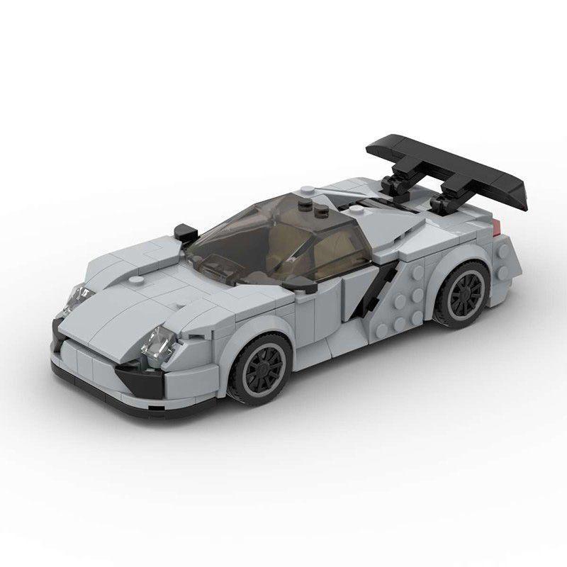 Compatible With The Building Block MOC 918 Spyder Small Particle 8-grid Car Series Assembled Building Block Model