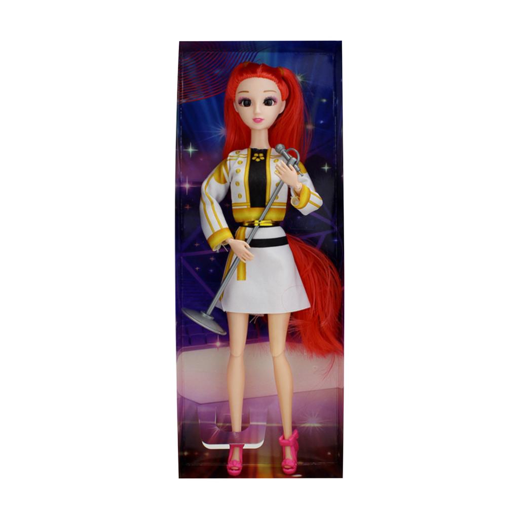 1 шт. Музыкальная светящаяся кукла, фигурка персонажа, подарок-сюрприз для детей и друзей.