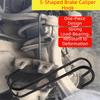 S Shape Brake Caliper Hanger Rubber Protection Brake Caliper Hooks Brake Caliper Hook  Maintenance
