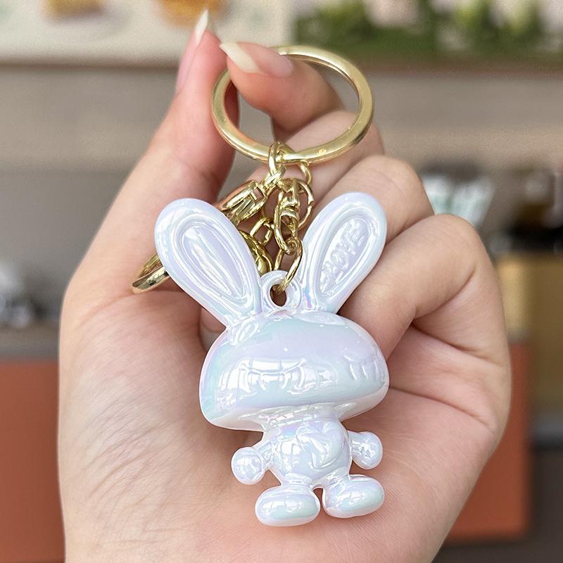 Мультяшный акриловый кролик брелок кулон рюкзак подвески автомобильный брелок аксессуары