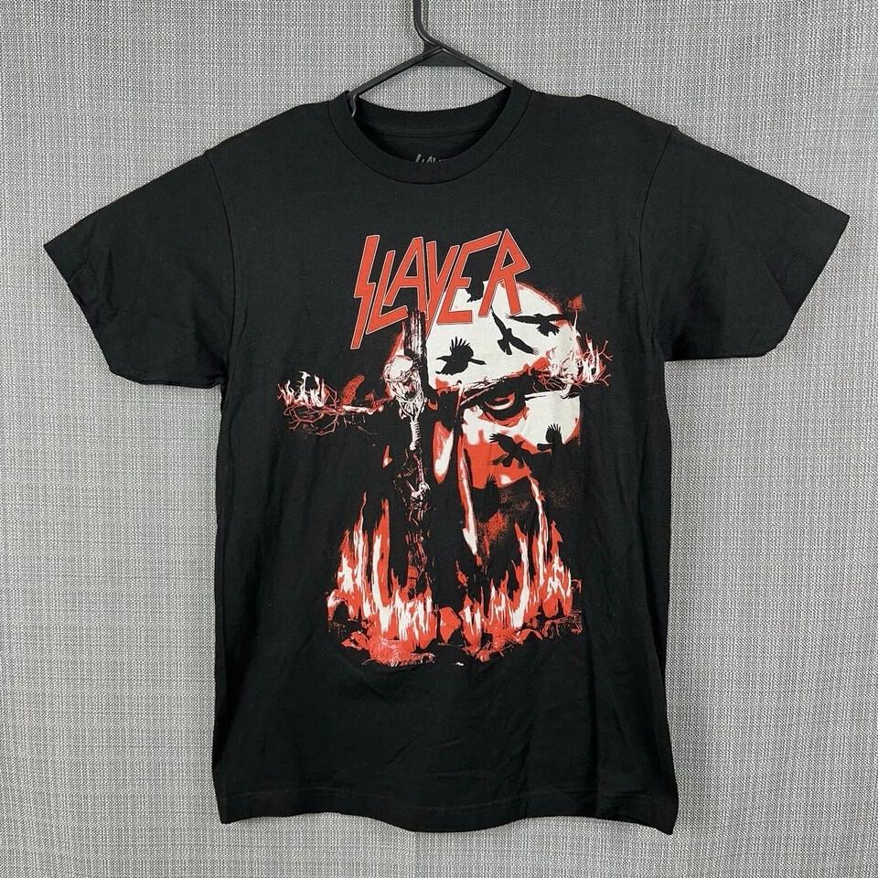Slayer Band Black Scarecrow Graphic Grunge Unisex T Shirt S-5XL HH04183
