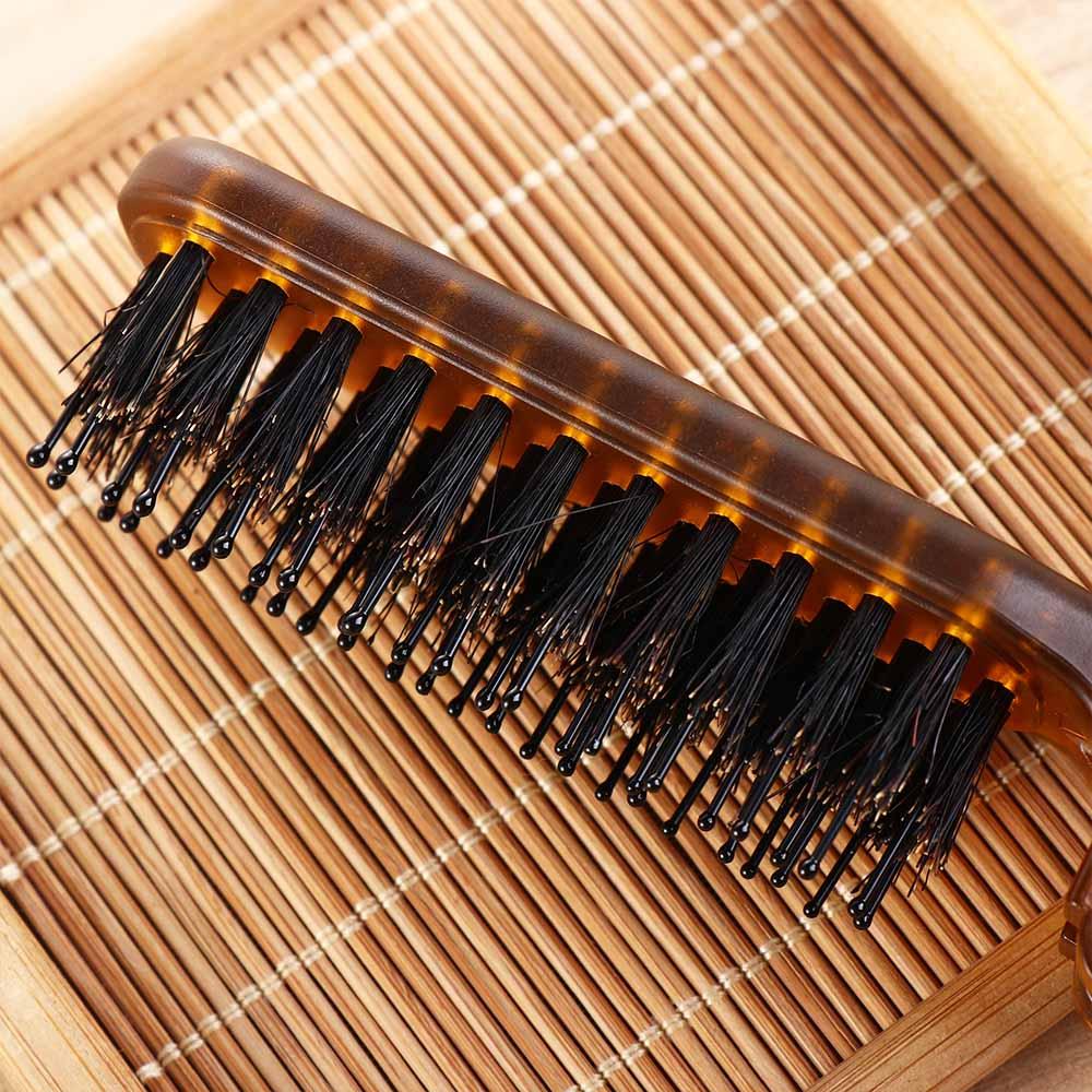 Accessories Hairdressing Compact Bristle Hair Brush Bristle Comb Foldable Comb Hair Styling Tool