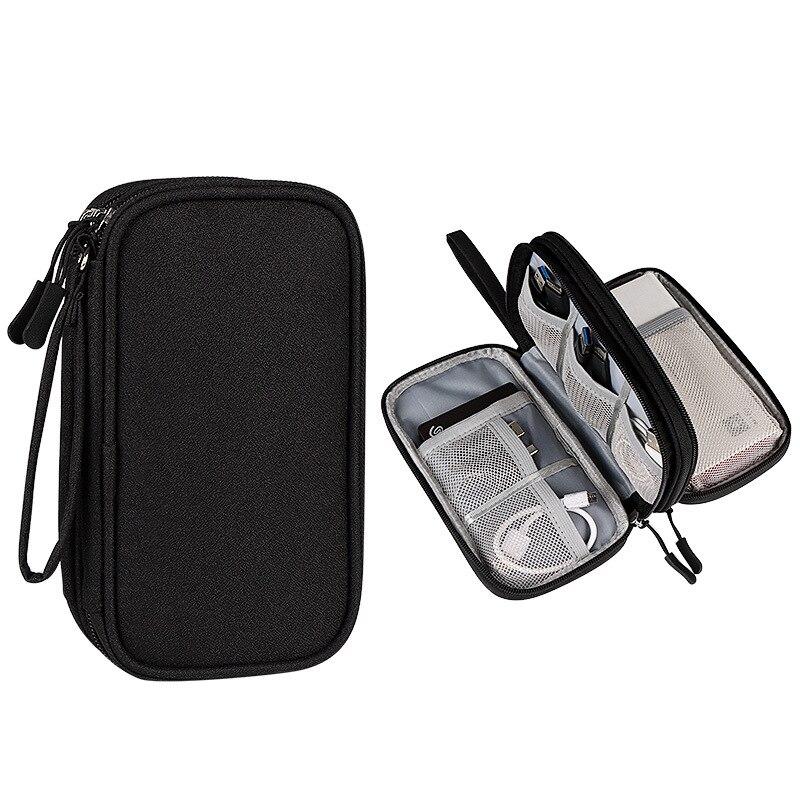 Gadget Cable Organizer Bag Digital USB Cable Storage Bag Portable Travel Organizer for Wire Earphone Power Bank Storage Bags