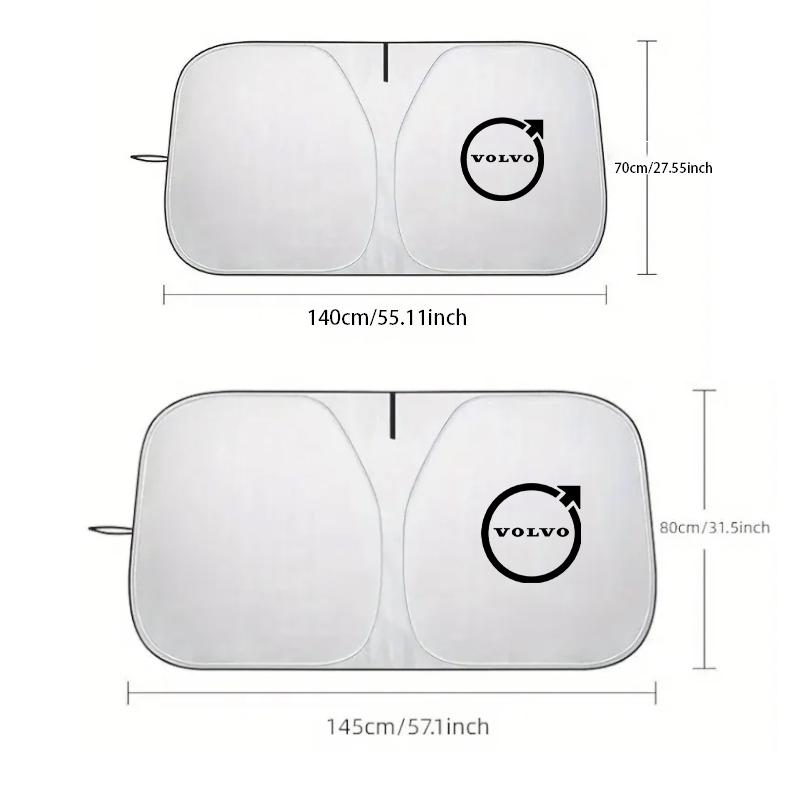For Volvo V70 V60 V40 S90 olestar AWD XC40 S80 T6 V90 XC90 XC60 V50 S60 Car Windshield SunShade Cover Tools Auto Accessories