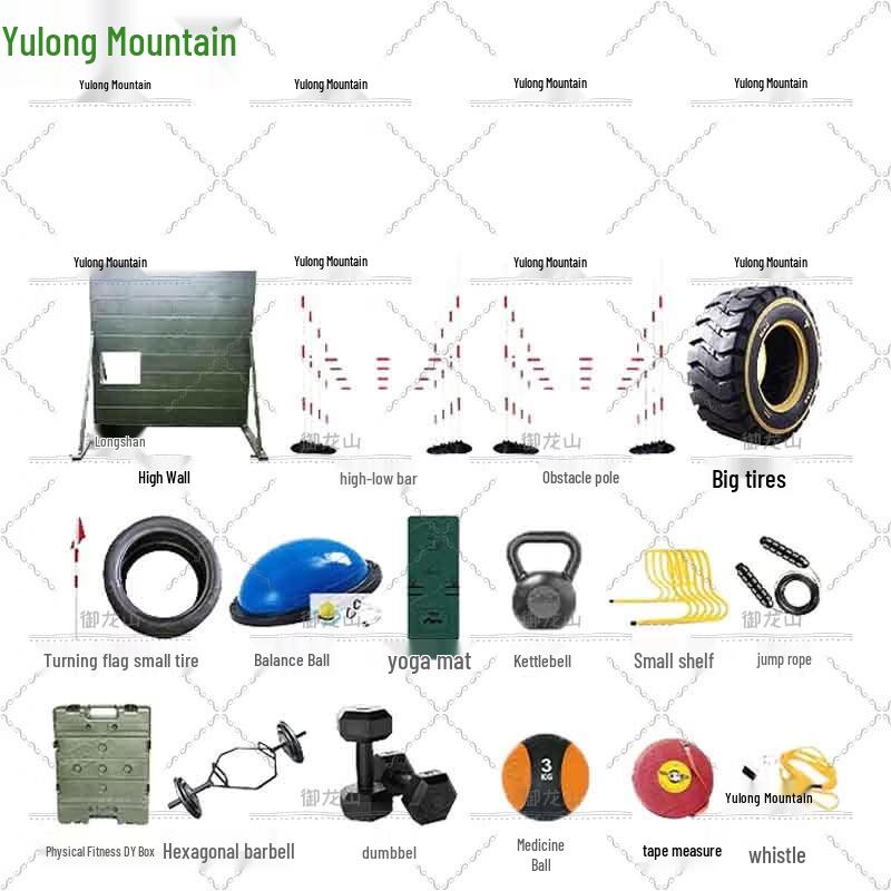 Yulongshan 400m Obstacle Course Training Equipment