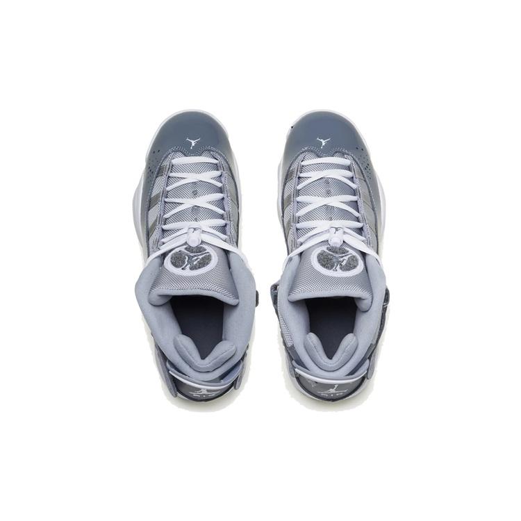 (GS) Air Jordan 6 Rings 'Cool Grey White' Детские 323419-015