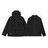 FILA HERITAGE Windbreaker Jacket Men's Jet Black F11M448706FBK