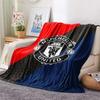 Man Utd Print FlAannel Blanket, High quality Comfortable for All Seasons, Home Decor, Warmth and Comfort