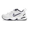 Nike Air Monarch 4 Синтетическая кожа, Кожа Низкие Кроссовки на толстой подошве Унисекс Белый Черный 415445-102(TeamS-S-BOX)