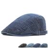 Spring Beret Autumn Thin Denim Forward Cap British Vintage Newsboy Cap Outdoor Sunshade Cap Peaked Cap Gatsby Painters Hat