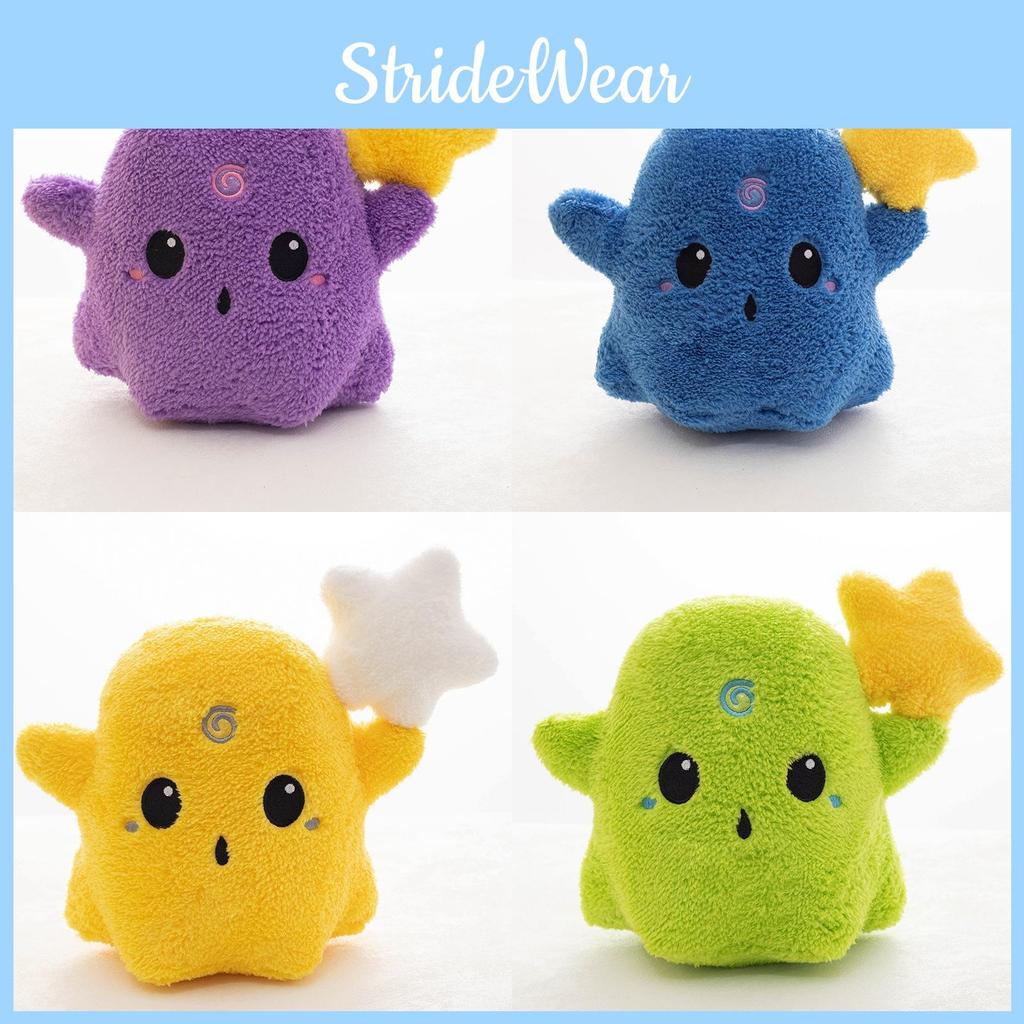 Плюшевая красочная игрушка-привидение, мультяшная мягкая кукла, украшение для спальни, детский подарок 20 см