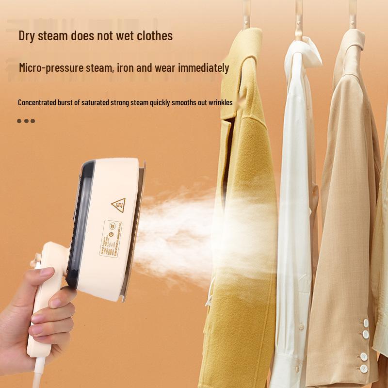 Portable Dual-Use Garment Steamer & Iron