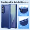 Ранний безрамочный металлический чехол для Samsung Galaxy Z Fold 7 Совместимый с Magsafe Минималистичные оболочки Алюминиевая крышка для телефона для Z Fold 7
