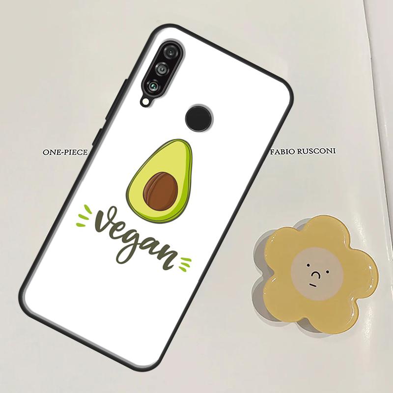 ЛЮБОВЬ К ОВОЩАМ Вегетарианский ВЕГАНСКИЙ Для Huawei Nova Y60 Y70 Y90 Y61 Y91 3i 7i 8i 11i Nova 9 10 SE 11 Pro P20 P40 P30 Lite Чехол