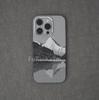 Магнитный чехол Kevlar «Закат и Восход Луны» для iPhone 17 Pro Max - Ударопрочный, Жесткий корпус, Ощущение кожи