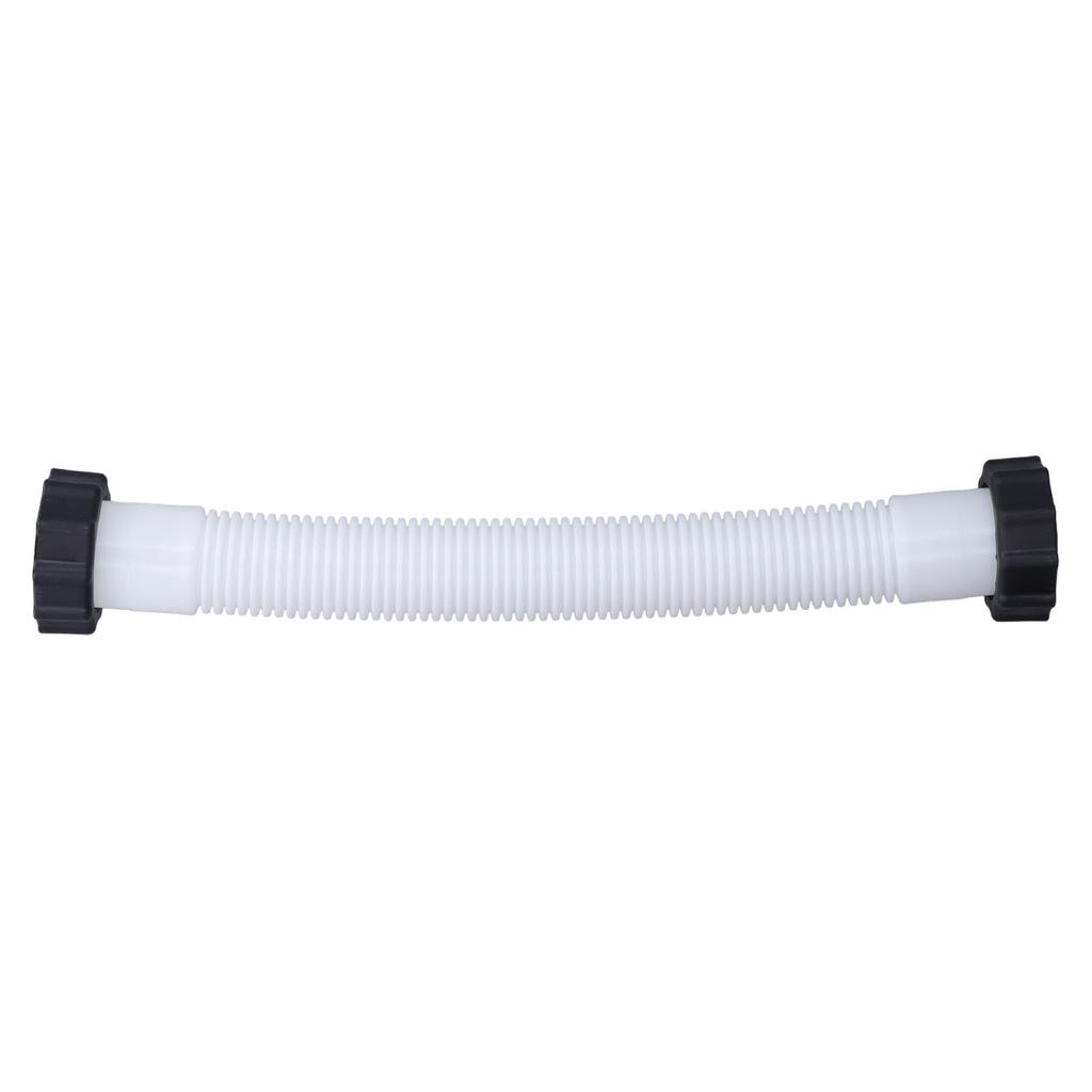 Pool Pump Replacement Hose for 1.5in Diameter Replacement Pool Hose for Above Ground Pools White