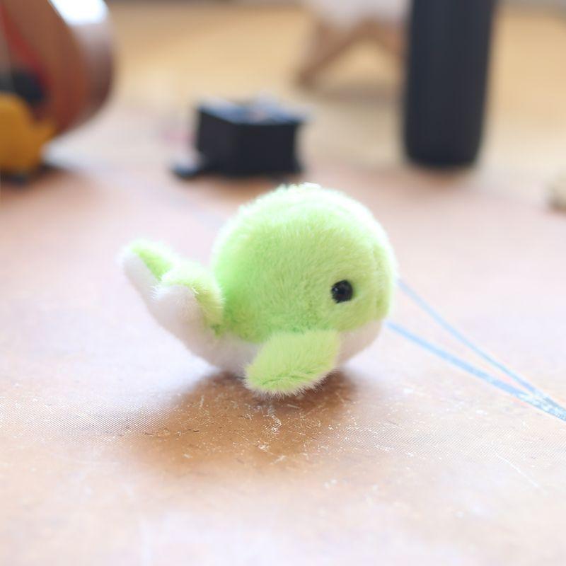 Милый милый маленький дельфин кулон плюшевая игрушка кукла маленький кит сумка подвесной брелок кукла кукла