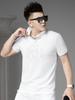 European Style Trendy Velvet Print Polo Shirt Men's Short-Sleeve Top with Turn-Down Collar 2026 Summer New Half-Sleeve T-Shirt
