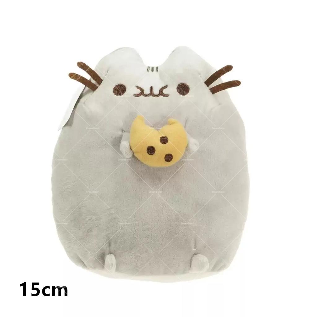 Pusheen Balloons Cartoon Cat Birthday Banner Decoration Party Supplies Backdrop Cake Topper Gift Bag Sticker Spiral Plush Doll