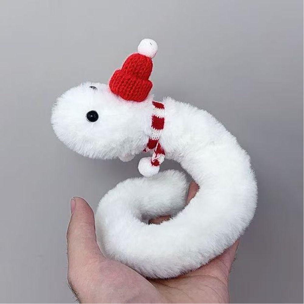 Маленькая Змея Год Змеи Плюшевая Игрушка Плюшевая Змея Кукла Животное Детский Подарок