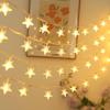 Starry Sky String Lights: Star, Night Market, & Camping Décor - Colorful Flashing Decorative Atmosphere Lights