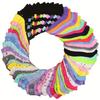 20 Pairs Of Teenager's Fashion Cute Pattern Low-cut Socks, Comfy & Breathable Soft & Elastic Thin Socks For Spring And Summer